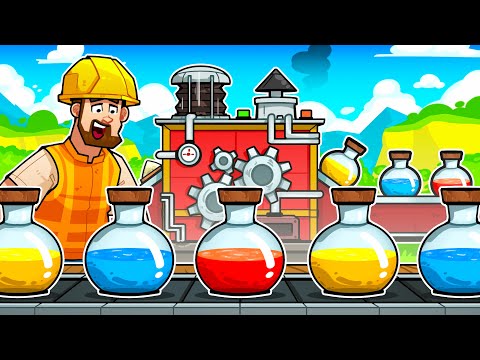 I built an AUTOMATED FACTORY that makes magic potions!