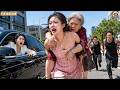 Poor Woman Saves Bullied Old Lady by Roadside; She's the Mother of the Nation's Richest Billionaire