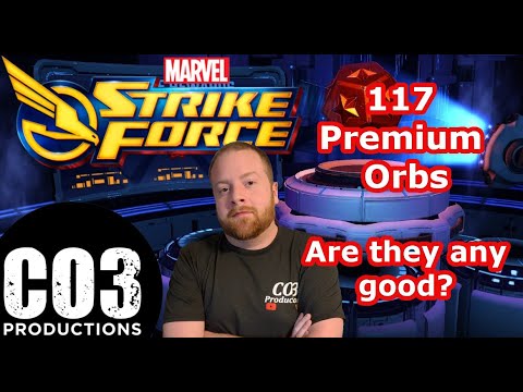 117 Premium Orbs - MARVEL Strike Force - MSF
