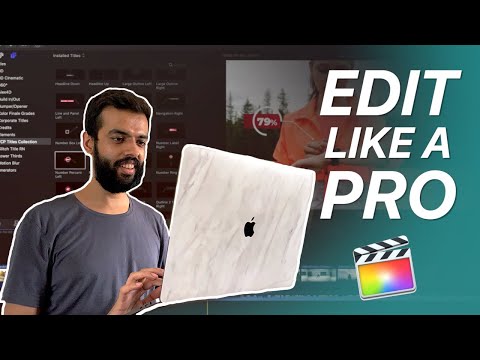 BEST Titles/Transitions you'll EVER NEED | FCPx Tutorial