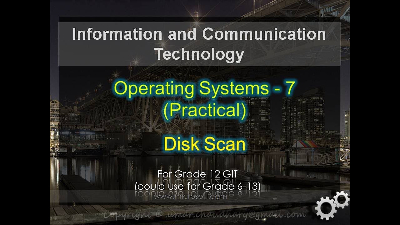 Operating Systems (Practical)7 - Disk Scan