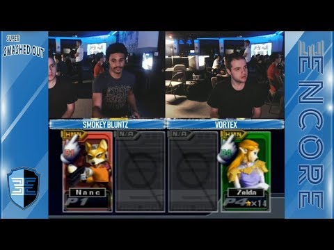 Super Smashed Out Melee 1 - Smokey Bluntz Vs. Vortex - Losers Quarter Finals