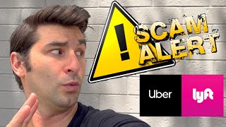 NEW SCAM WARNING for Uber Drivers and Lyft Drivers 🚨🚨🚨
