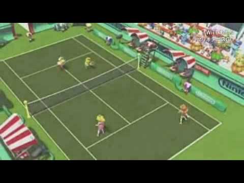 NEW PLAY CONTROL!!! Mario Power Tennis JAP Debut Trailer
