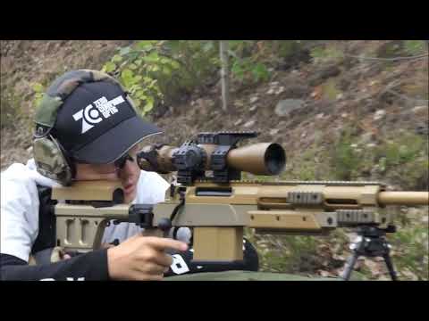 Mr Zero Compromise Optic shooting Haenel RS9 sniper rifle in 338 Norma Magnum caliber.