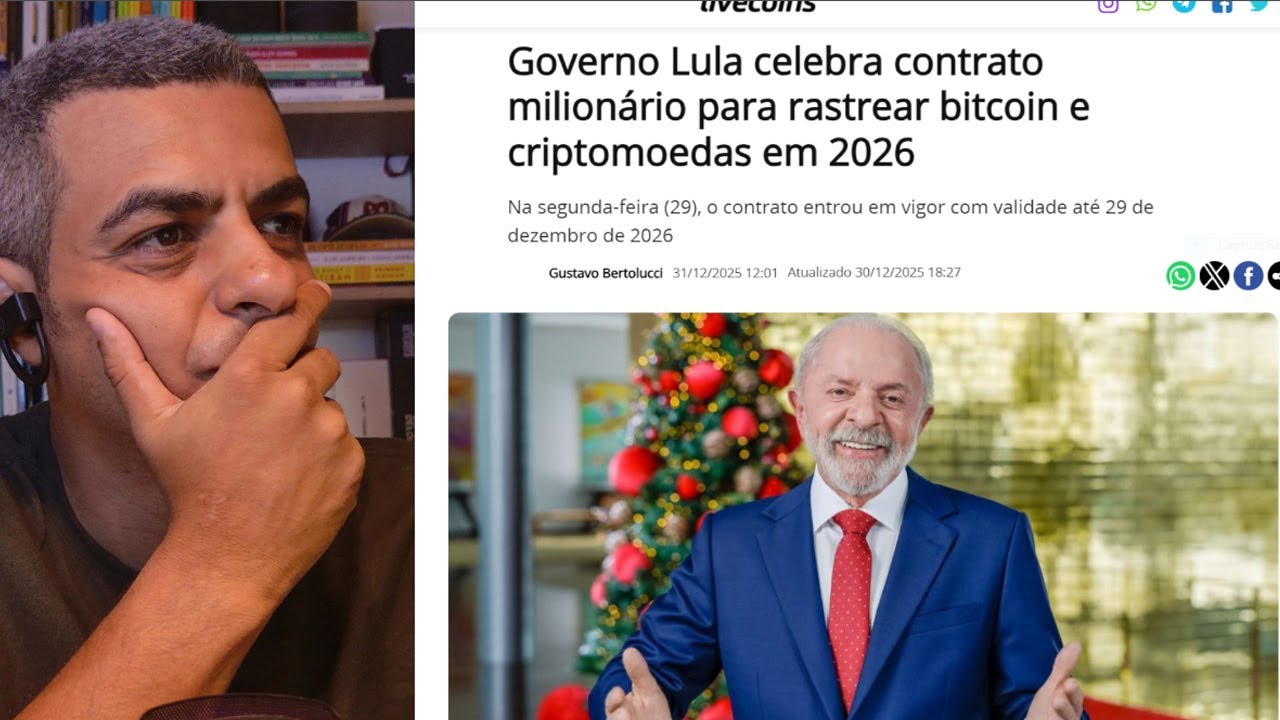 BITCOIN NA MIRA DO GOVERNO: LULA APROVA CONTRATO MILIONÁRIO PARA RASTREAMENTO DE CRIPTOMOEDAS