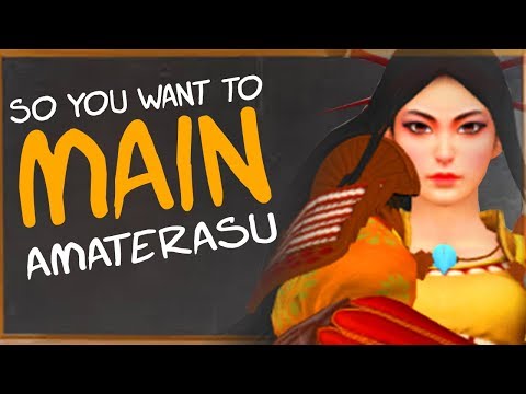 So You Want to Main Amaterasu | Builds | Counters | Combos & More! (SMITE Guide)