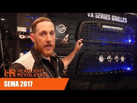 New Vision X LED Products Debut at SEMA 2017 - CG2 Light Cannons, Chaser Bars, Grille and Headlights