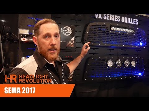New Vision X LED Products Debut at SEMA 2017 - CG2 Light Cannons, Chaser Bars, Grille and Headlights