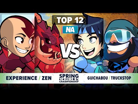 Experience & Zen vs Guichabou & TruckStopBurrito - Top 12 - Spring Championship 2024 - NA 2v2