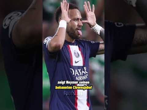 Neymar wird bestraft wegen Clownsjubel?!😡 #shorts #fussball #neymar #psg