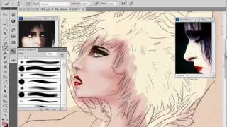 Siouxsie Sioux Speepaint: A Strutting Rooster