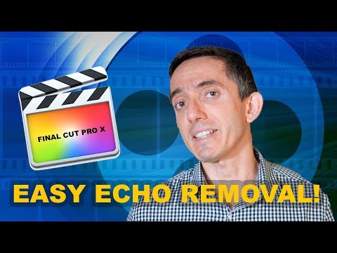 Easy way to get rid of echo in your videos with CrumplePop Echo Remover | FCPX Tutorial