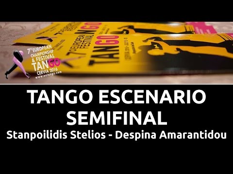 7° European Tango Championship - Tango Escenario - Semifinal