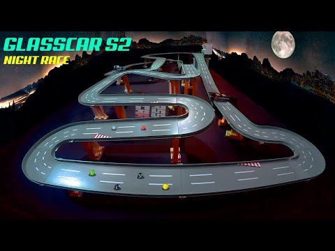 GLASSCAR SEASON 2 - Intense Marble Racing Action - Qualifier 5 at Moonscape C2 Circuit!