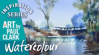 How to Paint a Water Meadow in Watercolour - A Step-by-Step Guide.