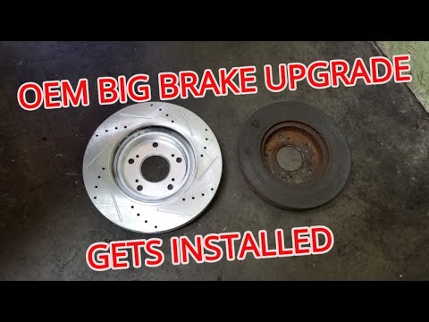 How to upgrade OEM RSX Type-S Big Brakes on the EBay EM2 Civic
