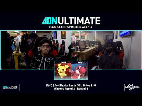 Raptor (yoshi) vs Jintus (Pichu) | AON Ultimate #144 Winners Round 3