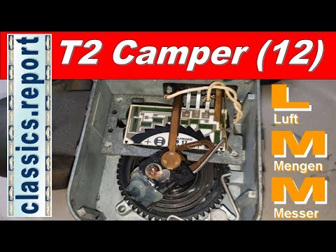 #T2 Camper (12) Luftmengenmesser LMM - Reparatur