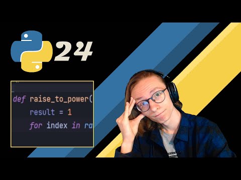 Python Basics Exponent Function Power 24