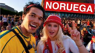 Cheguei na Noruega e Fui Bem Recebido