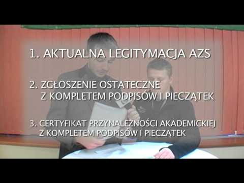 Warunki prawidłowej weryfikacji podczas Akademickich Mistrzostw Polski 2012 AZStv.pl