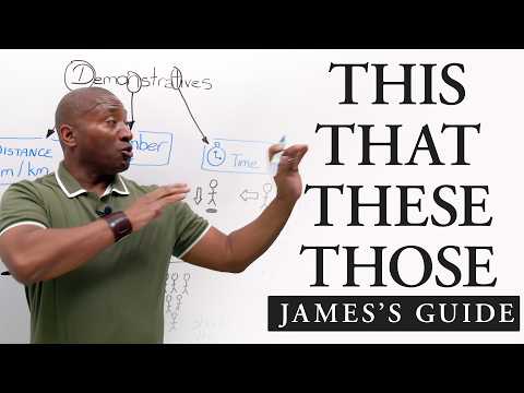 THIS or THAT? THESE or THOSE? 英語の指示詞をマスターしよう！ (THIS or THAT? THESE or THOSE? Master English Demonstratives!)