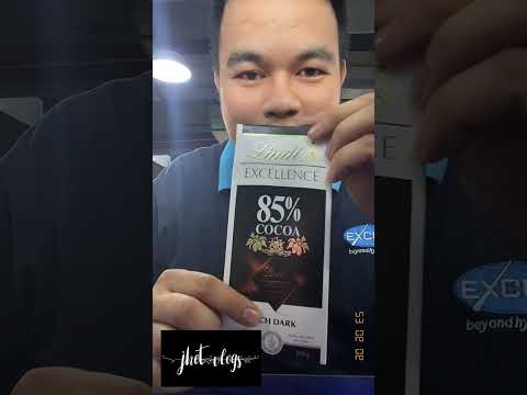Lindt Chocolate 85% Cocoa Review I Vlog131