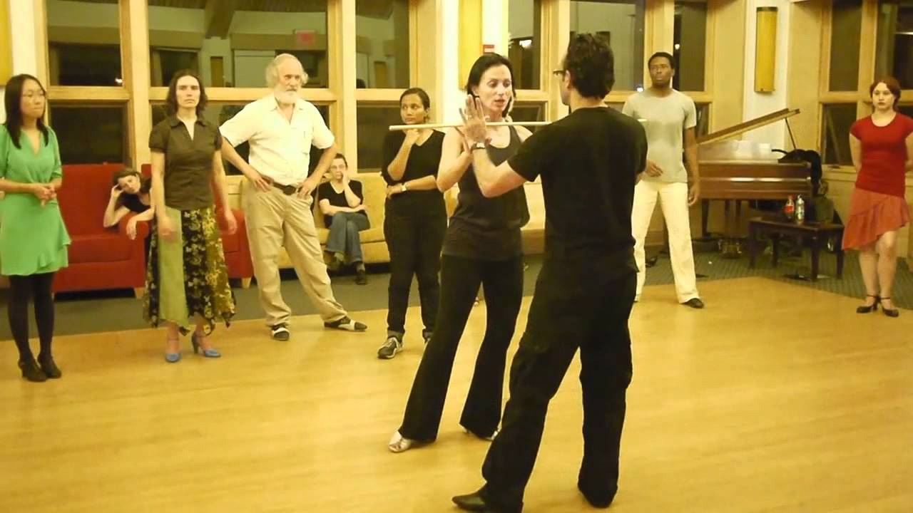 Dartmouth Tango Class 2 with Fernanda Ghi & Guillermo Merlo: Boleos - basic technique
