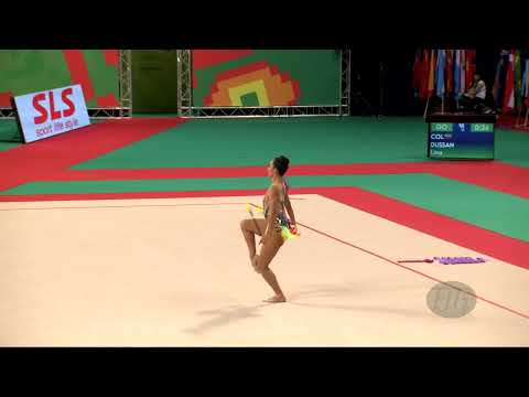 DUSSAN Lina (COL) - 2022 Rhythmic Worlds, Sofia (BUL) - Qualifications Clubs
