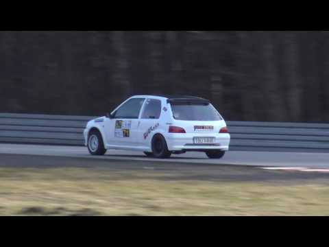 Mostek Bartosz - Peugeot 106 - SuperOES 3 Runda  Tor Kielce 25-03-2017