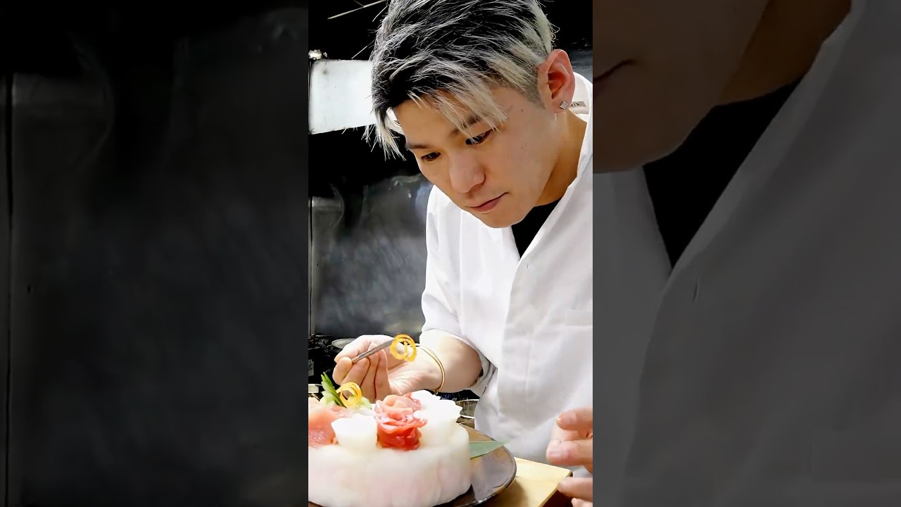 深夜に作る食堂の寿司ケーキ #バレンタイン #japanesefood