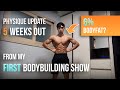 5 Weeks out from my first ever Bodybuilding Show | Physique Update | Posing