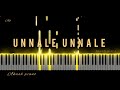 Unnale Unnale Piano Cover Piano Tutorial Harris Jeyaraj Akash Piano