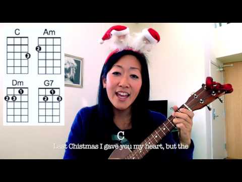 Last Christmas - Wham // Easy Holiday Ukulele Play-Along