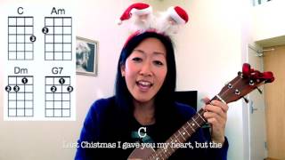 Last Christmas - Wham // Easy Holiday Ukulele Play