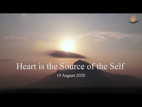 86. BHAGAVAN RAMANA SATSANG - HEART IS THE SOURCE OF THE SELF