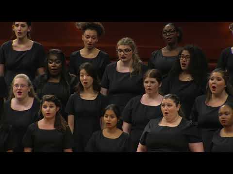 UNT Women's Chorus: Charlotte Botha - Now to the Moon (2017)