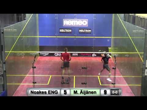 Remeo Open 2018: Miko Aijanen FIN - Alex Noakes ENG