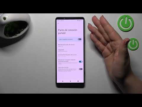 Cómo compartir Internet en Sony Xperia 1 IV