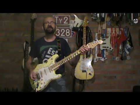 DiMarzio HS3 & HS4 (YJM) vs Seymour Duncan Fury - porównanie brzmienia