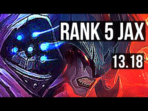 JAX vs AATROX (TOP) | Rank 5 Jax, Dominating | TR Challenger | 13.18
