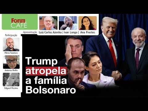 Trump, principal aliado dos bolsonaro, abandona a família na estrada | Fórum Café | 27.10.25