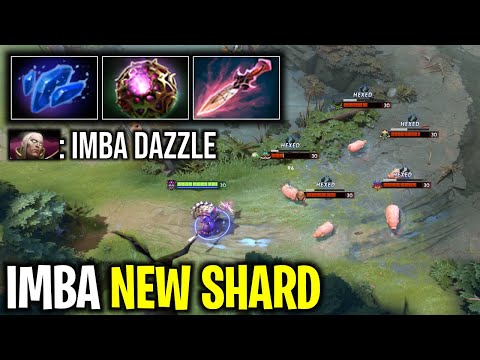 NEW IMBA SHARD DAZZLE FACE INVOKER AT MID AND BULLY HIM | DOTA 2