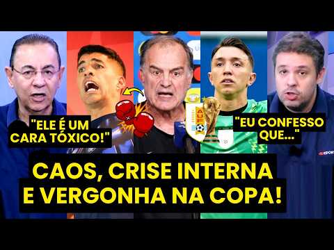 CRISE FORTE! “ELE É UM CARA TÓXICO! Gente, o URUGUAI VIROU REFÉM de…” | PAPELÃO na COPA DO MUNDO?