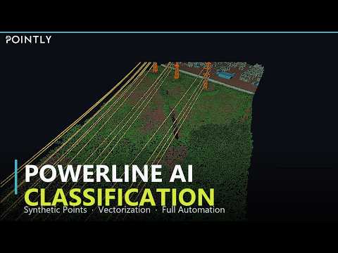 AI-Powered Powerline Point Cloud Classification & Vectorization | Pointly