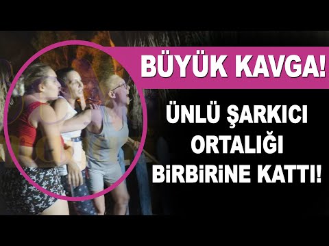 Ünlü şarkıcı Güllü ortalığı birbirine kattı! Saç saça baş başa kavga etti!