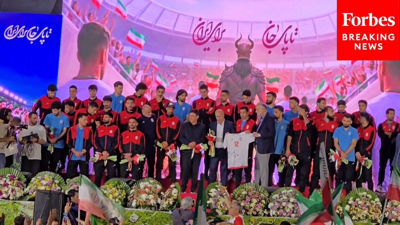Video | Iranian National Team Holds Ceremony In Tehran Before Departing For World Cup Preparations