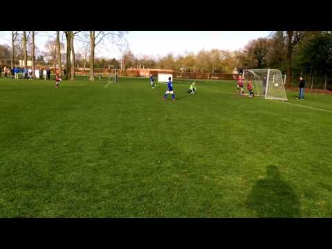 3-0 Aron Siebring, VV Hellendoorn thuis, 18-4-2017