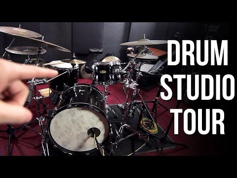 New Drum Studio Tour! | ABBDRUMS